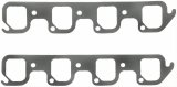 Fel-Pro Performance Exhaust Header Gasket Sets 1416 Gaskets, Header, Steel Core Laminate, Rectangular Port, Ford, Boss/Cleveland, 4 V Heads, Set thumbnail 1