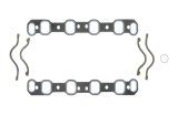 Fel-Pro Performance Intake Manifold Gasket Sets 1240 Gaskets, Intake, Composite, Printoseal, 2.12 in. x 1.50 in. Port, .060 in. Thick, Ford, 351C/351M/400, 2V, Set thumbnail 1