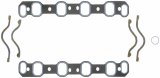 Fel-Pro Performance Intake Manifold Gasket Sets 1240 Gaskets, Intake, Composite, Printoseal, 2.12 in. x 1.50 in. Port, .060 in. Thick, Ford, 351C/351M/400, 2V, Set thumbnail 3