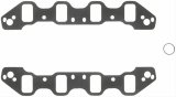 Fel-Pro Performance Intake Manifold Gasket Sets 1265 Gaskets, Intake, Composite, Cut to Fit, 2.22 in. x 1.35-1.83 in. Port, .060 in. Thick, Ford, 302/351 SVO/351C thumbnail 1