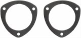 Fel-Pro Performance Collector Gaskets 2003 Gaskets, Triangle, Steel Core Laminate, 3-Hole, 3.5 in. Inside Diameter, Pair thumbnail 1