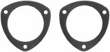 Fel-Pro Performance Collector Gaskets 2003 Gaskets, Triangle, Steel Core Laminate, 3-Hole, 3.5 in. Inside Diameter, Pair thumbnail 2