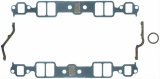 Fel-Pro Performance Intake Manifold Gasket Sets 1204 Gaskets, Manifold, Intake, Steel Core Laminate, 1.99 in. x 1.23 in. Port, .060 in. Thick, Chevy, Small Block, Set thumbnail 1