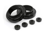 Daystar Comfort Ride Leveling Kits KT09113BK Coil Spring Spacers, Kit, Ride, Durathane, 1.5 in., Front, Toyota, RWD, Pair thumbnail 1
