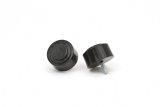 Daystar Polyurethane Bump Stops KU09041BK Stop, Polyurethane, Black, Round, 1.375 in. Height, 3/8 in. Stud Mount, Pair thumbnail 1