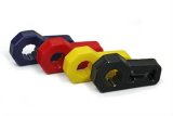 Daystar Hi-Lift Jack Handle Isolators KU71071YL Isolator, Polyurethane, Yellow, Secures/Quiets to Jack, Brand, Each thumbnail 1