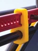 Daystar Hi-Lift Jack Handle Isolators KU71071YL Isolator, Polyurethane, Yellow, Secures/Quiets to Jack, Brand, Each thumbnail 2