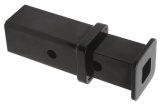 Daystar Trailer Hitch Receiver Tubing KU30001BK Silent Hitch, Silent is a poly isolator you install into your 2" receiver.then use the 1-1/4" accessory thumbnail 3