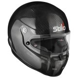 Stilo Carbon CMR Karting Helmets AA0722AH1P57 Helmet, CMR, Full, Fiber, Clear Shield, Snell CMR2016, No Graphic, Medium, Each thumbnail 6