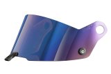 Stilo Replacement Visors YA0805 Helmet Visor, ST5, Plastic, Medium Iridium Blue, Each thumbnail 1