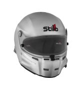 Stilo ST5 GT Composite Helmets AA0700AF2T57 Helmet, Composite, Full, Matte Silver, Clear Shield, Snell SA2020/FIA 8859-2020, EPS Liner, No Graphic, Medium, Each thumbnail 4