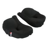 Stilo Replacement Cheek Pads YA0832F1MM20 Helmet Pads, ST5, F1, 20mm, Black, Logo, Pair thumbnail 1