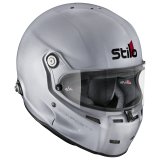 Stilo ST5 GT Composite Helmets AA0700AF2T59 Helmet, Composite, Full, Matte Silver, Clear Shield, Snell SA2020/FIA 8859-2020, EPS Liner, No Graphic, Large, Each thumbnail 5
