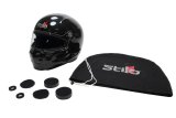Stilo ST5 GT Carbon Helmets AA0700AF1T63 Helmet, Carbon, Full, Fiber, Clear Shield, Snell SA2020/FIA 8859-2020, EPS Liner, No Graphic, 2X-Large, Each thumbnail 4