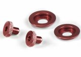 Stilo Helmet Components YA0817R Accessories, ST5 VISOR SCREW KIT - RED thumbnail 2