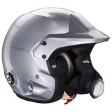 Stilo Venti WRC Composite Helmets AA0220BG2T64 Helmet, Composite, Gloss Silver, Snell SA2020/FIA 8859-2015, No Graphic, 3X-Large, Each thumbnail 6