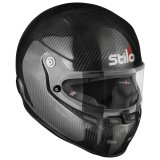Stilo Carbon CMR Karting Helmets AA0722AH1P56 Helmet, CMR, Full, Fiber, Clear Shield, Snell CMR2016, No Graphic, Small Plus, Each thumbnail 2