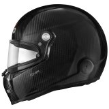 Stilo Carbon CMR Karting Helmets AA0722AH1P56 Helmet, CMR, Full, Fiber, Clear Shield, Snell CMR2016, No Graphic, Small Plus, Each thumbnail 4