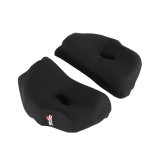 Stilo Replacement Cheek Pads YA0882MM35 Helmet Pads, VB CMR, 35mm, Black, Logo, Pair thumbnail 1