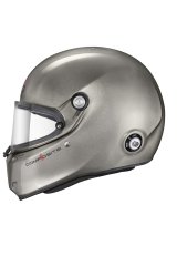 Stilo ST6 FN Composite Helmets AA0810AF2V61 Helmet, Composite, Full, Gloss, Titanium, Snell SA2020, FIA 8859-2018, Clear Visor, X-Large, 61cm, EPS Liner, Each thumbnail 1