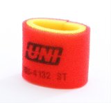 UNI Filter Multi-Stage Competition Air Filters UFI-NU-4132ST Filter, Competition, Foam, Red, for use on Honda®, Each thumbnail 1