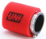 UNI Filter Clamp-On Dual Layer Pod Filters UP-4245ST Air Filter, Filter, Round Flanged, Foam, Red, 2.50 in. Inlet Flange I.D., Each thumbnail 1