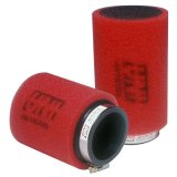 UNI Filter Clamp-On Dual Layer Pod Filters UP-4125ST Air Filter, Layer, Round Flanged, Foam, Red, for use on Honda®, Each thumbnail 2