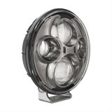 J. W. Speaker TS4000 LED Auxiliary Lights 551603 Light, ECE Light, LED, High Beam, 7 in. Round, Clear, Chrome Inner Bezel, Aluminum, 12-24 V, Pair thumbnail 2