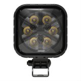 J. W. Speaker 832 LED Auxiliary Lights 1300181 Light, Work Light, LED, Flood Beam, 4 in. Square, Clear, Aluminum, 12-24 V, Each thumbnail 1