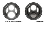 J.W. Speaker Headlight Assemblies 556281 8700 EVO2-H 12/24, DOT, BLACK thumbnail 4