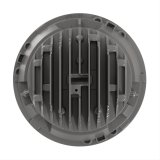 J. W. Speaker 8700 Evo 2 DOT-Compliant Dual Burn LED Headlights 554981 Headlight Assemblies, Headlights, Clear Lens, Gray Housing, Black Bezel, 12-24 V, Mounting Ring, Each thumbnail 2