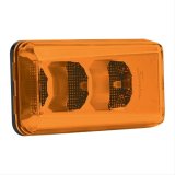 J. W. Speaker 157 LED Side Turn Signal Lights 344461 Indicator, Light, Front, Amber Lens, Each thumbnail 2