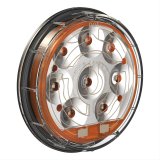 J. W. Speaker 234 DOT-Compliant SmartHeat LED Taillights 347814 Trailer Light, Turn Signal Lamp, 4 in., Heated Clear Lens, LED, Amber, Includes Pigtail, Each thumbnail 2