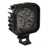 J. W. Speaker 832 LED Auxiliary Lights 1300171 Light, Work Light, LED, Trapezoid Beam, 4 in. Square, Clear, Aluminum, 12-24 V, Each thumbnail 1