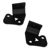 J. W. Speaker Auxiliary Light Mounting Brackets 6149203 Bracket, Aluminum, Black Powdercoated, Jeep, JK, Pair thumbnail 1