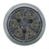J. W. Speaker 6040 LED Work Lights 8000281 Auxiliary Light, Light, LED, Spot Beam, 4.5 in. Round, Clear, Aluminum, 12 V, Each thumbnail 2