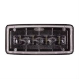 J. W. Speaker 6048 LED Auxiliary Lights 549691 Lights, LED, Fog Style, Rectangular, Clear Bulb and Lens, Black Housing, 9-18 V, Each thumbnail 2