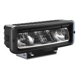 J. W. Speaker 9800 LED Headlights 550061 Headlight Assemblies, Model 9800, LED, Clear Lens, Black Housing, Black Bezel, 12-24 V High Beam, Delphi 1205848 Connector, Each thumbnail 1