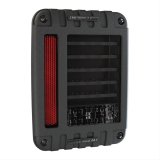 J. W. Speaker 279 J Series DOT-Compliant LED Taillights for 2007-2017 WRANGLER, 2018 WRANGLER JK - 347531 Taillights, LED, Clear Lens, Black Housing, Jeep, Pair thumbnail 1