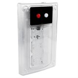J. W. Speaker Model 417 LED Dome Lights 443171 Interior Lights, Lamp, Rectangular, Low Profile, Plastic, Clear, White and Red Light, 7.60 in. Height x 1.12 in. Deep x 4.84 in. Wide, Each thumbnail 2