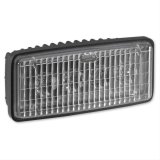 J. W. Speaker 6048 LED Auxiliary Lights 548631 Light, LED, Spot Beam, Flush Mount, 2 x 5 in. Rectangular, Clear, Aluminum, 12-24 V, Each thumbnail 1