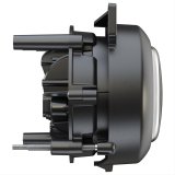 J. W. Speaker 95 LED Fog Lights 553741 Auxiliary Light, Harmonized Light, LED, RHT/LHT, 90mm Round, Clear, Aluminum, 12-24 V, Kenworth, Peterbilt, Each thumbnail 4