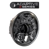 J. W. Speaker 8790 Adaptive 2 LED Headlights 555091 Headlight, LED, Round, Clear Lens, Gray Housing, Black Inner Bezel, 5.750 in. Diameter, Each thumbnail 2