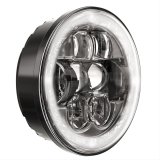 J. W. Speaker 8630 Evolution LED Headlights 549911 Headlight, LED, Round, Clear Lens, Black Housing, Right Hand Traffic Beam, Each thumbnail 2
