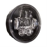 J. W. Speaker 8630 Evolution DOT-Compliant LED Headlights 550921 Headlight, LED, Round, Clear Lens, Black Housing, Black Inner Bezel, 5.750 in. Diameter, Each thumbnail 2
