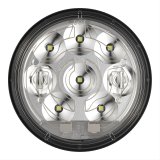 J. W. Speaker 234 DOT-Compliant SmartHeat LED Taillights 346474 Trailer Light, Backup Lamp, 4 in., Heated Clear Lens, LED, White, Includes Pigtail, Each thumbnail 1