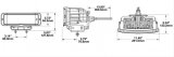 J. W. Speaker 9800 SmartHeat LED Headlights 552423 Headlight Assemblies, Model SmartHeat, LED, Carbon Fiber Lens, Black Housing, Black Bezel, 12 V RHT, Pair thumbnail 4