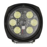 J. W. Speaker 4418 LED Work Lights 554873 Auxiliary Light, Light, LED, Trapezoid Beam, 3.5 in. Square, Clear, Aluminum, 12 V, Pair thumbnail 2