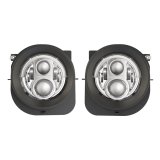 J. W. Speaker 8700 Evolution 2R Jeep Renegade LED Headlights 554263 Headlight Assemblies, Model Renegade, LED, Clear Lens, Black Housing, Chrome Bezel, 12 V DOT, Each thumbnail 7