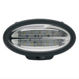 J. W. Speaker 660 LED Work Lights 548521 Auxiliary Light, Light, LED, Flood Beam, Panel Mount, 7 x 3 in. Oval, Clear, Aluminum, 12-24 V, Each thumbnail 2